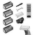 Guard Combs Kit with Case Compatible with Philips Norelco OneBlade Handles, 1/2/3/5mm Guide Combs, 0/3mm Body Comb and Protective Cap for Electric Shaver Accessories for Men