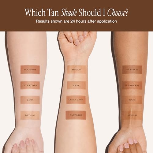 Loving Tan 2 HR Express Self Tanning Mousse, Ultra Dark - Streak Free, Natural, Professional Quality - 5+ Sunless Self Tanner Applications per Bottle, Cruelty Free, Naturally Derived DHA - 6.7 FL Oz