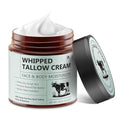 Whipped Tallow & Honey Balm, Tallow Face Moisturizer Cream, Beef Tallow for Skin, Natural Face Tallow Cream with Raw Honey
