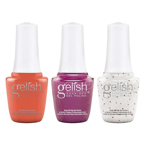 Gelish Mini Spring Collection Now & Zen Value Packs - Gel Nail Polish, Spring Gel Polish Collection, Spring Gel Nails, Long-Lasting Soak Off Gel Nail Polish