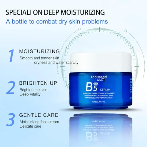 Thousand Whale B5 repair serum £¬high concentration of vitamin B5.For irritated or sensitive skin.panthenol 20%+repair serum