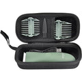 MEROM Hard Case Compatible with Meridian Grooming Shaver Electric Groin Body Trimmer and Accessories, Travel Storage Case for Trimmers, Case Only