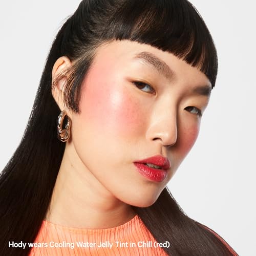 Milk Makeup Cooling Water Jelly Tint + Balmade Hydrating Lip Balm Set ? Sheer Red Lip + Cheek Stain and Sheer Gloss with High-Shine Finish ? Full Size Chill (Red) 0.17 oz + Werk Out (Dusty Rose) 0.4oz