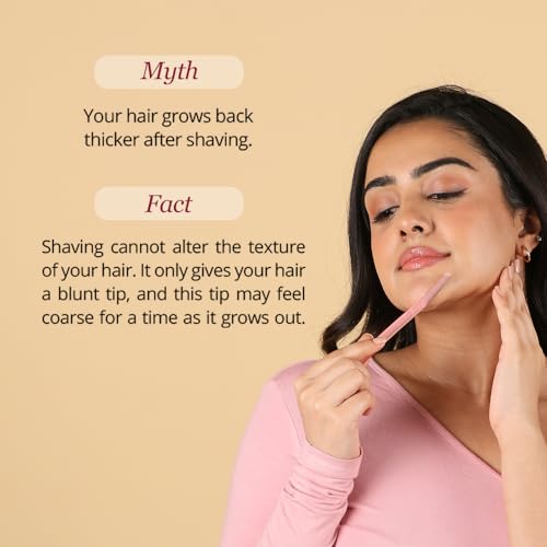 Carmesi Facial Razor for Women | Painless & Precision Face Hair Removal | for Peach Fuzz, Eyebrow, Chin & Upper Lip | Gentle Exfoliation & Smoother Skin | 3 Count (Pack of 2)