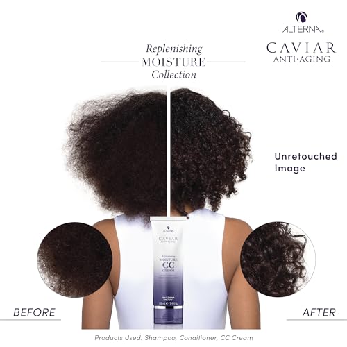 CAVIAR Anti-Aging Replenishing Moisture CC Cream |10-in-1 Hair Protection & Treatment Cream | Nourishes, Restores & Hydrates