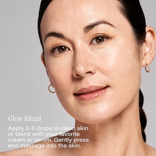 SKINN Anti-Aging Luminous Face Oil for Sensitive Dry & Mature Skin - Lightweight, Non-Greasy Facial Oil Reduces Fine Lines & Wrinkles - Manuka Honey & Vitamin C - Moisturizing Oil for Deep Hydration