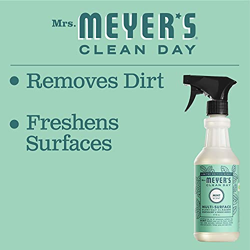 MRS. MEYER'S Clean Day All-Purpose Cleaner Spray, Mint, 16 fl. oz - Pack of 3