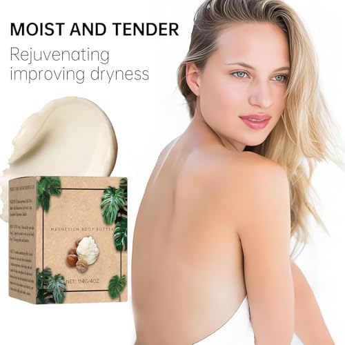 Mama-bear Neuropathy Cream, Magnesium Body Butter, Magnesium Cream for Neuropathy, Deeply Moisturizes Skin, Keep Soft Smooth (2PCS)