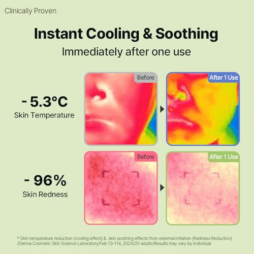 HYCICA Soothing Toner Pad | Cooling Calming Hydration for Sensitive Skin with XYLITOL, Centella, Ultra-Low Molecular Hyaluronic Acid, Vegan Fragrance-Free Korean Skincare, 70 Pads