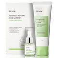iUNIK Centella Edition Skincare Set (Cream 2.02 fl.oz. & Mini Serum 0.51 fl.oz.) - Centella Asiatica and Tea Tree Leaf Waters to Soothe, Calm, Moisturize, and Protect the Skin