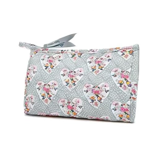 Vera Bradley Women's Cotton Trapeze Cosmetic Makeup Organizer Bag