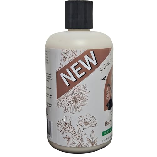 Nature's Naturals Body Nectar Luxury Body Wash for Dry & Sensitive Skin ? All Natural Moisturizing Cleanser for Eczema & Psoriasis-Prone Skin, Organic Hydrating Formula (16 oz)
