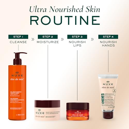 Nuxe R?ve de Miel Ultra Comforting Face Balm - Nourishing Cream for Dry & Sensitive Skin, 1.7 Oz