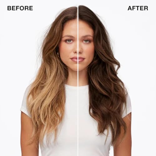 IGK Hair Gloss Toner & Depositing Mask + At-Home Color Tool Set | Brown Bella Chocolate Brown | Semi-Permanent Shine + Tone | Salon-Quality Application