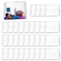 50 PCS Mini Clear Makeup Bag,Small Clear Zipper Pouch Travel Bag for Toiletries Plastic Cosmetic Organizer Waterproof£¬for Swimsuit Bikini Travel Vacation(7.9 x 5.9 x 2 Inch)