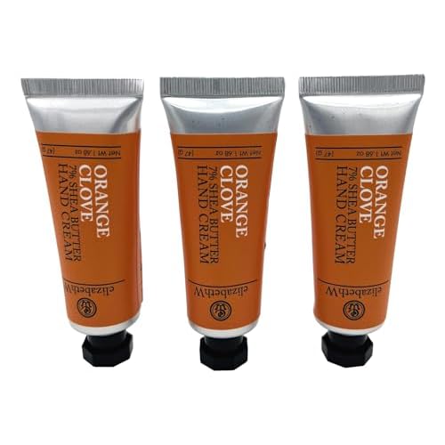 elizabeth W Orange Clove Hand Cream, 1.68 Ounce (Set of 3)