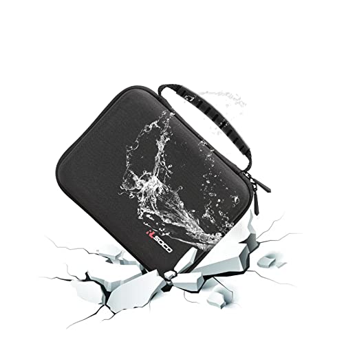 RLSOCO Carrying Case Compatible With Gillette Heated Razor for Men | Compact Design with YKK Zipper & Scratch Protection (Black)
