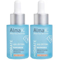 Alma K Brightening Booster - Vitamin C Face Serum with AHA, Hydrating and Brightening Serum for Women, Anti Aging, Improve Appearance of Fine Lines & Wrinkles - 1 oz (Pack of 2)
