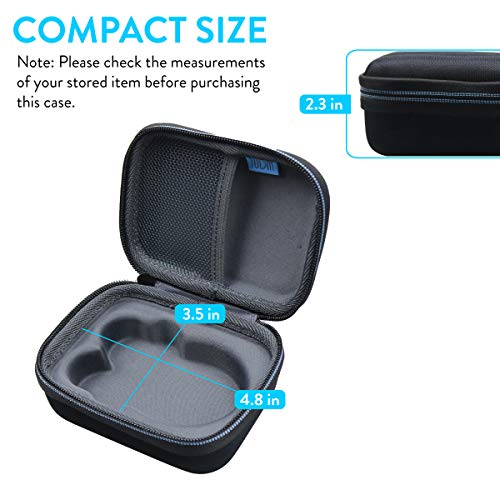TUDIA Compact Hard Travel Case Compatible with NuFACE Mini Facial Toning Device GUNFAY-O1 & 40300 [CASE ONLY, Device NOT Included]