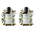 Squalane Oil - 100% Pure & Natural Plant Derived Facial Oil 2 Fl Oz - Cold Pressed and Unrefined Premium Grade Multipurpose Moisturizing Oil for Skin and Hair (Pack of 2)
