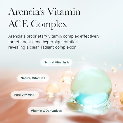 Arencia Glow Hyssop Overnight Face Mask Serum - hydrating & Anti-Aging Serum for younger looking Korean Glass Skin, Vitamin A, C, E, Niacinamide, Peptide (Pack of 2)