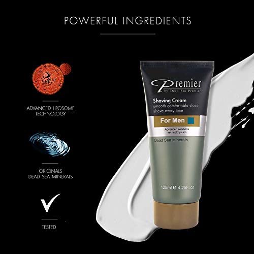 Premier Dead Sea Shaving Cream for Men