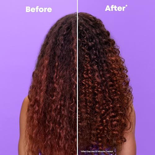 Matrix Miracle Creator Leave-In Conditioner Spray - Heat Protectant, Anti-Frizz, Moisturizing & Detangling, For Damaged Hair, Sulfate Free
