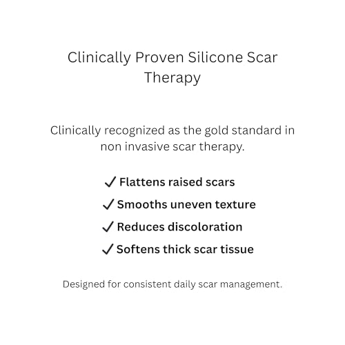 Silicone Scar Tape & Gel Kit for Keloids, Surgery & C Section Scars, Medical Grade Scar Treatment Duo for Hypertrophic, Burn & Injury Scars, Post Surgery Scar Care Set