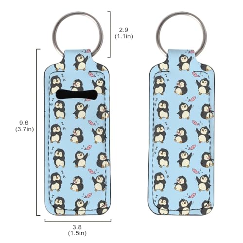 Chapstick Keychain Holder for Women, Lip Balm Holder Chapstick Keychain Holder for Lipstick Chapstick