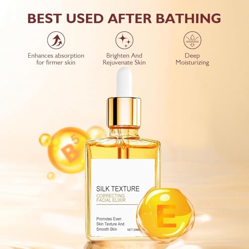 2PC Gouda Silk Body Oil, Body Perfume Oil for Women, Bath & Shower Essential Oil for Smooth and Hydrated Skin, Refreshing Non-greasy, Infused with Shea Butter, Coconut Oil, Vitamin E