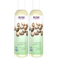 NOW Solutions, Organic Castor Oil, 100% Pure Versatile Skin Care, Multi-Purpose Skin Softener, 8-Ounce (Pack of 2)