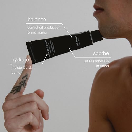 Jack Henry Super Face Cream ? Anti Aging Face Moisturizer with Hyaluronic Acid & Peptides ? Hydrating Firming Cream for Fine Lines, Wrinkles & Dry Skin ? For Men & Women ? 2 fl oz