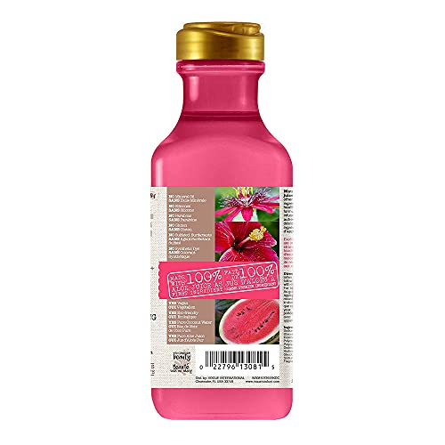 Maui Moisture Lightweight Hydration + Hibiscus Water Shampoo,Moisturizing Aloe Vera Shampoo Softens Curly Hair,Vegan & Sulfate-Free Surfactants,13 Fl Oz,(Pack of 2)