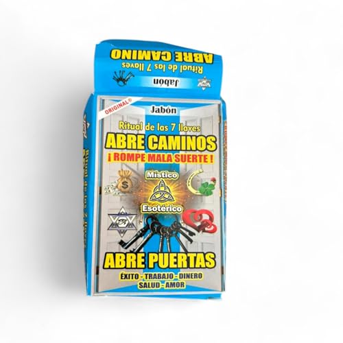 Road Opener bar soap, Jabon Abre Caminos, use it to attract new opportunities in life, jabon esoterico