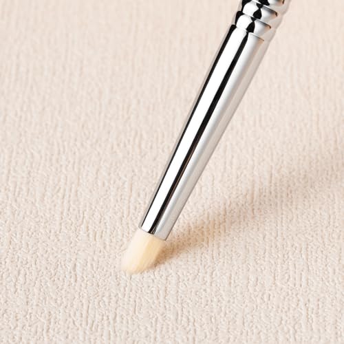 Natural Goat Hair Eyeshadow Brush, Small Blending Eye Shadow Brush, Eye Shadow Blending Brushes, Eye Blending Brush, Nose Contour Brush, Eyeshadow Blending Makeup Brushes. (E904S)