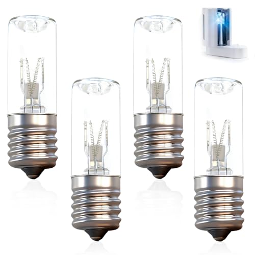 4PCS E17 3W 10V Light Bulbs Replacement Compatible with Philips Sonicare Charger Base HX6150 HX6160/D HX7990