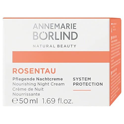 ANNEMARIE B?RLIND ? ROSE DEW Nourishing Night Cream ? protecting and firming facial care, with Alpenrose extract and Avocado Oil, vegetarian, 1.69 Fl. Oz.