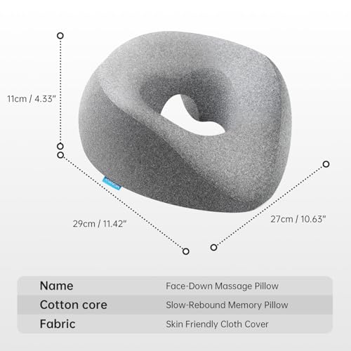 Face Down Pillow & Massage Pillow Relief Comfort Bundle