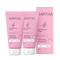 Namyaa Hair Removal Cream for Intimate Skin with Free Vitamin C Serum, 60 gram, Pack of 2