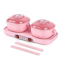 Silicone Wax Warmer for Hair Removal, Yofuly Double Women Waxing Kit with Two Sticks, Home Salon Hot Wax Pot Heater Machine for Body, Leg, Arms, Bikini, Eyebrow