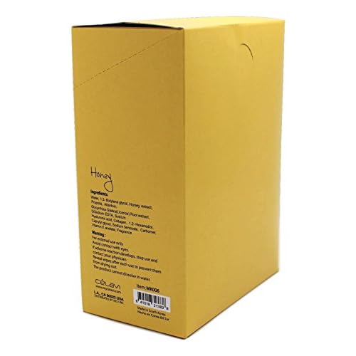 Celavi Essence Facial Mask Paper Sheet Korea Skin Care Moisturizing 24 Pack (Honey)