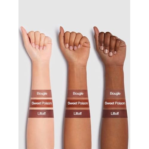 SHEGLAM Matte Allure 3 Pcs Mini Liquid Lipstick Set Nourishing Sunflower Oil Reduce Lip Fine Lines Long Lasting Travel Liquid Lip Stick - Nude Beach