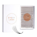 Eyesy Lash 448 Narrow Promade Fans - 10D 0.07mm Thickness D Curl 9-15mm Mixed Lengths - Mega Volume Eyelash Extension Long Stem Narrow Premade Lash Fans Fluffy Pre Made Eyelash Extension Trays