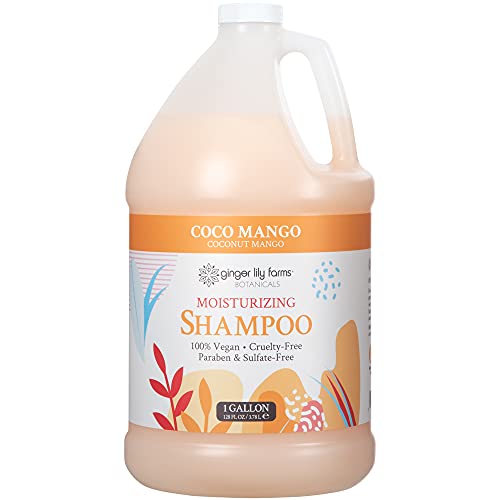 Ginger Lily Farms Botanicals Shampoo + Conditioner Bundle, Coco Mango