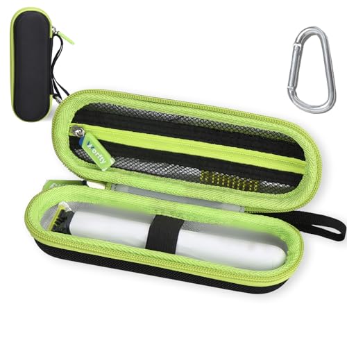 Case for OneBlade Intimate Pubic & Personal Body Groomer Model QP1924/70 Trimmer, Waterproof Protective Bag for QP1924/70 Shaver (Black)