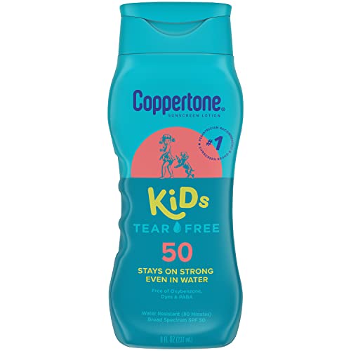 Coppertone Kids SPF 50 Tear Free Lotion (8 Fluid Ounce)
