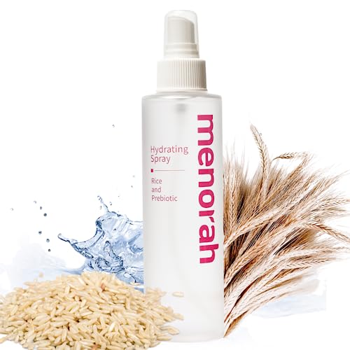 menorah Skincare - Hydrating Spray - with Rice and Prebiotic, Toner, Soothing Facial Spray, Trouble Care, Moisture Balance, Refreshing, Purifying, Calming, All Skin Types