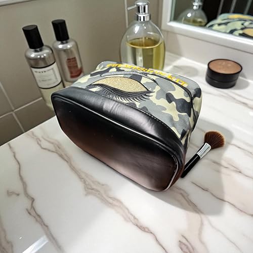 Beyond Shadow Ops¢â Mission Kit ? Makeup, Toiletry Bag & Travel Cosmetic Organizer with Secure Compartments, Gift for Travelers and Makeup Lovers
