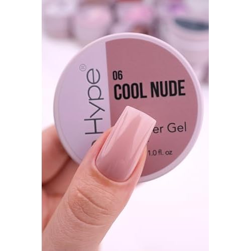 IN.HYPE UV/LED Camouflage Builder Gel for Nail Extension/Strengthening (Cool Nude #32)