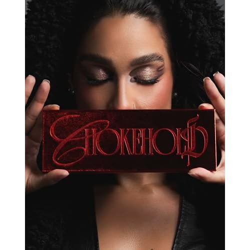 Chokehold Palette ? Vegan Eyeshadow Palette with Blush & Highlighter, 7 Highly Pigmented Matte & Shimmer Shades, Cruelty-Free Makeup Palette